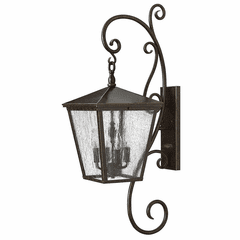 Hinkley Trellis Outdoor Large Wall Mount - Regency Bronze - 1436RB