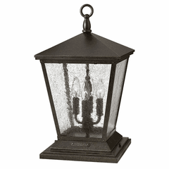 Hinkley Trellis Outdoor Post Top/ Pier Mount - Regency Bronze - 1437RB