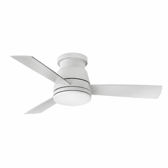 Hinkley Trey  44" LED Ceiling Fan - Matte White - 902744FMW-LWD