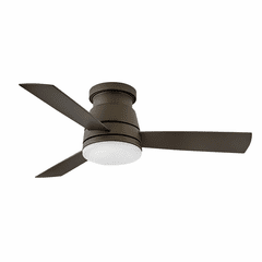 Hinkley Trey  44" LED Ceiling Fan - Metallic Matte Bronze - 902744FMM-LWD