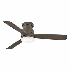Hinkley Trey  52" LED Ceiling Fan - Metallic Matte Bronze - 902752FMM-LWD