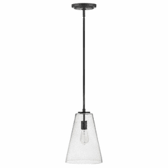 Hinkley Vance Small Pendant - Satin Black - 41044SK