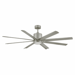 Hinkley Vantage 66" LED Ceiling Fan - Brushed Nickel - 902466FBN-LWD