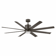 Hinkley Vantage 66" LED Ceiling Fan - Metallic Matte Bronze - 902466FMM-LWD