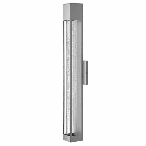 Hinkley Vapor Outdoor Large Wall Mount - Titanium - 2855TT