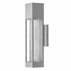 Hinkley Vapor Outdoor Small Wall Mount - Titanium - 2850TT