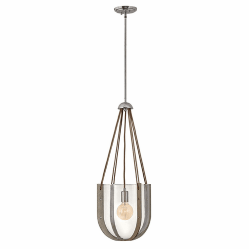 Hinkley Vaso Pendant - Polished Nickel - 33204PNI