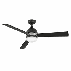 Hinkley Verge 52" LED Ceiling Fan - Matte Black - 902352FMB-LWA