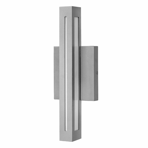 Hinkley Vue Outdoor Small Wall Mount - Titanium - 12312TT