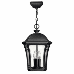 Hinkley Wabash Outdoor Hanging Light - Museum Black - 1332MB-LED