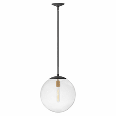 Hinkley Warby Medium Orb Pendant - Aged Zinc - 3744DZ