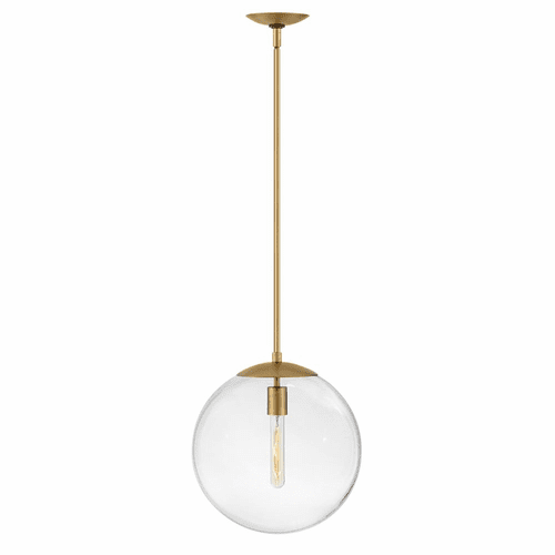 Hinkley Warby Medium Orb Pendant - Heritage Brass - 3744HB