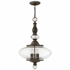Hinkley Wexley Single Tier Chandelier - Oil Rubbed Bronze - 4325OZ Hinkley Wexley Single Tier Chandelier - Oil Rubbed Bronze - 4325OZ