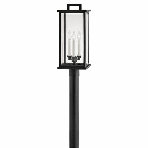 Hinkley Weymouth Outdoor Post Mount - Black - 20011BK