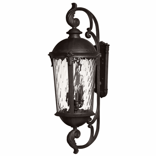 Hinkley Windsor Outdoor Extra Large Wall Mount - Black - 1929BK