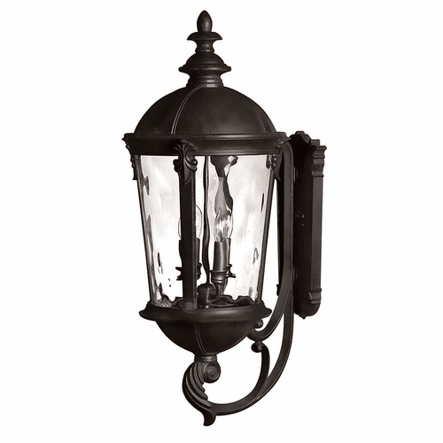 Hinkley Windsor Outdoor Large Wall Mount - Black - 1895BK