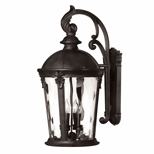 Hinkley Windsor Outdoor Medium Wall Mount - Black - 1899BK