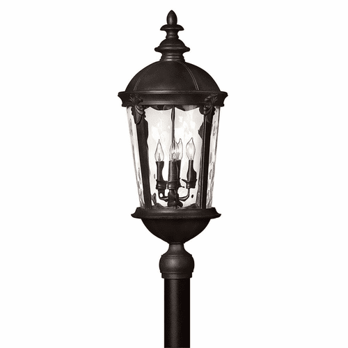 Hinkley Windsor Outdoor Post Top/ Pier Mount - Black - 1891BK