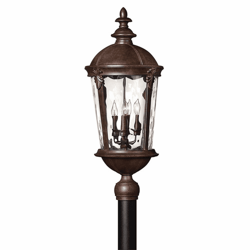 Hinkley Windsor Outdoor Post Top/ Pier Mount - River Rock - 1891RK