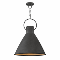Hinkley Winnie Pendant - Aged Zinc - 3555DZ