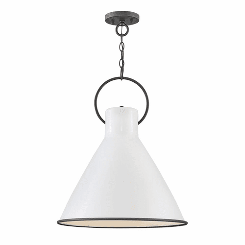 Hinkley Winnie Pendant - Polished White - 3555PT