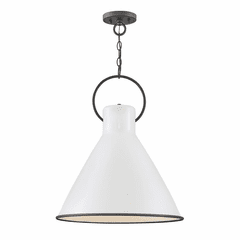Hinkley Winnie Pendant - Polished White - 3555PT
