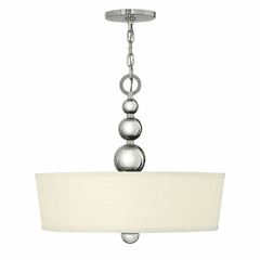 Hinkley Zelda Inverted Pendant - Polished Nickel - 3444PN