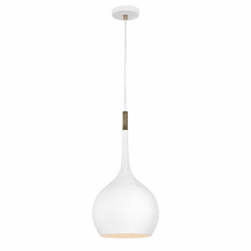 Hinkley Ziggy Pendant - Chalk White - 4457CI