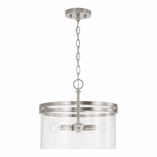 HomePlace Lighting Fuller 4-Light Semi-Flush - 248741BN