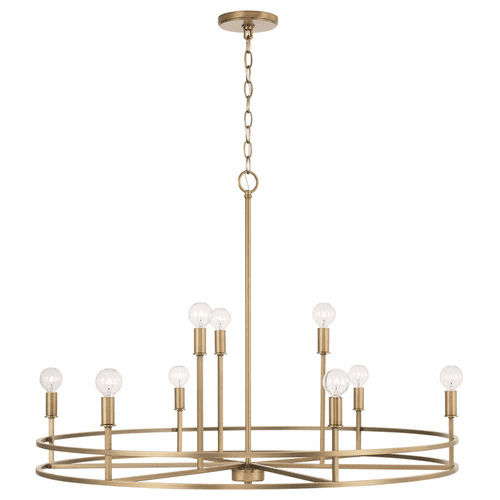HomePlace Lighting Fuller 9-Light Chandelier - 448791AD