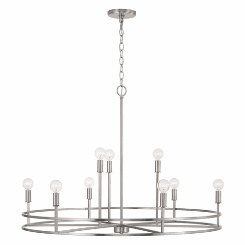 HomePlace Lighting Fuller 9-Light Chandelier - 448791BN