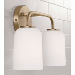 HomePlace Lighting Lawson 2-Light Vanity - 148821AD-542