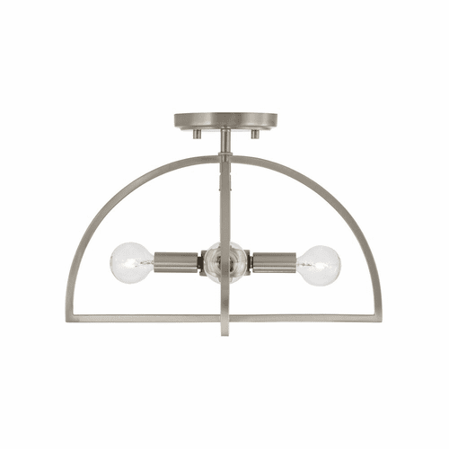 HomePlace Lighting Lawson 4-Light Semi-Flush - 248841BN
