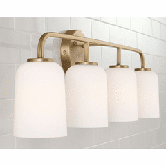 HomePlace Lighting Lawson 4-Light Vanity - 148841AD-542