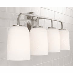 HomePlace Lighting Lawson 4-Light Vanity - 148841BN-542