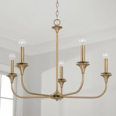 HomePlace Lighting Presley 5-Light Chandelier - 448951AD