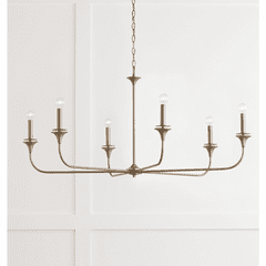 HomePlace Lighting Presley 6-Light Chandelier - 448961AD