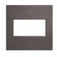 Hubbardton Forge Natural Iron, 2-Gang Wall Plate - AWM2GHFFE1