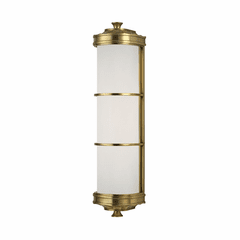 Hudson Valley Albany 2-LT Wall Sconce - Aged Brass - 3832-AGB