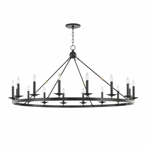 Hudson Valley Allendale 16-LT Chandelier - Aged Old Bronze - 3216-AOB