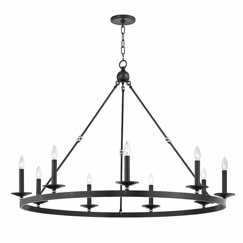 Hudson Valley Allendale 9-LT Chandelier - Aged Old Bronze - 3209-AOB