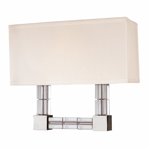 Hudson Valley Alpine 2-LT Wall Sconce - Polished Nickel - 7102-PN