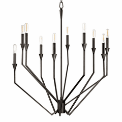 Hudson Valley Archie 10-LT Chandelier - Old Bronze - 8510-OB