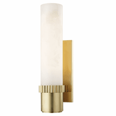 Hudson Valley Argon 1-LT Wall Sconce - Aged Brass - 1260-AGB
