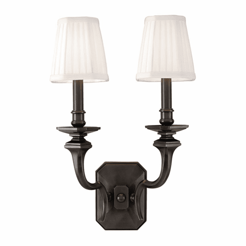 Hudson Valley Arlington 2-LT Wall Sconce - Old Bronze - 382-OB