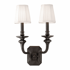 Hudson Valley Arlington 2-LT Wall Sconce - Old Bronze - 382-OB