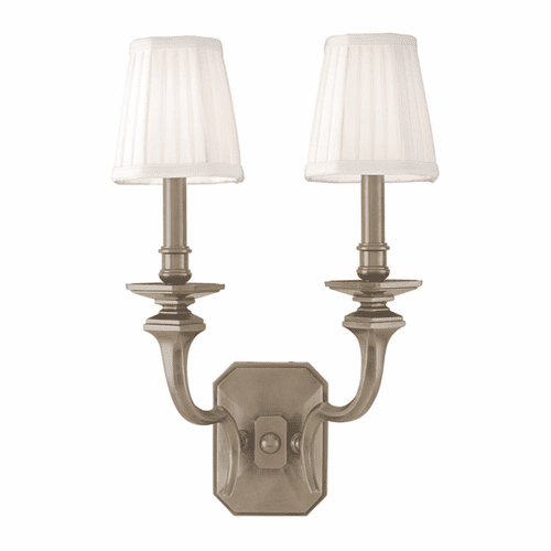 Hudson Valley Arlington 2-LT Wall Sconce - Old Nickel - 382-ON