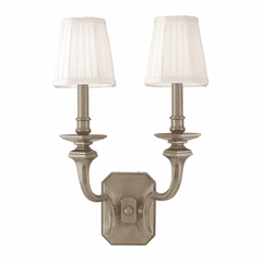 Hudson Valley Arlington 2-LT Wall Sconce - Old Nickel - 382-ON