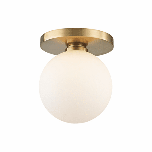 Hudson Valley Baird 1-LT Bath Light Bracket - Aged Brass - 9081-AGB
