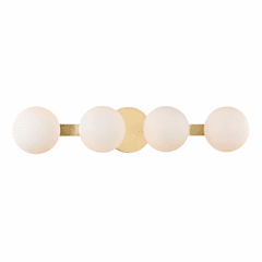 Hudson Valley Baird 4-LT Bath Light Bracket - Aged Brass - 9084-AGB